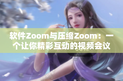 软件Zoom与压缩Zoom：一个让你精彩互动的视频会议应用