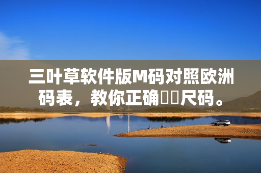 三叶草软件版M码对照欧洲码表，教你正确選擇尺码。