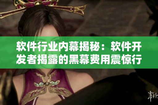 软件行业内幕揭秘：软件开发者揭露的黑幕费用震惊行业