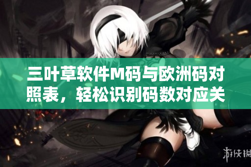 三叶草软件M码与欧洲码对照表，轻松识别码数对应关系
