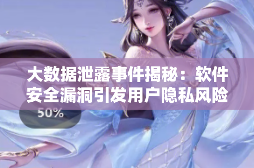 大数据泄露事件揭秘：软件安全漏洞引发用户隐私风险
