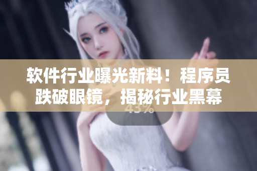 软件行业曝光新料！程序员跌破眼镜，揭秘行业黑幕