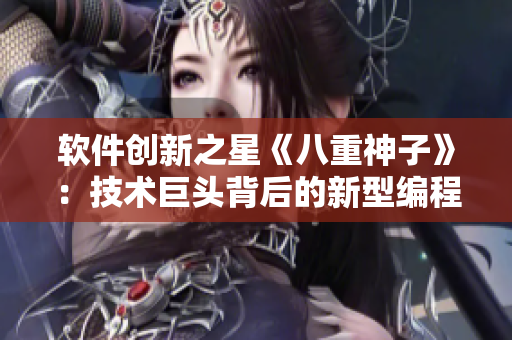 软件创新之星《八重神子》：技术巨头背后的新型编程语言