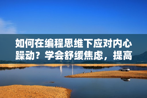 如何在编程思维下应对内心躁动？学会舒缓焦虑，提高软件开发效率。