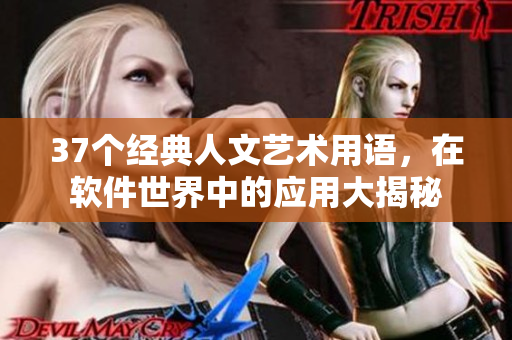 37个经典人文艺术用语，在软件世界中的应用大揭秘