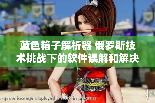 蓝色箱子解析器 俄罗斯技术挑战下的软件误解和解决方法