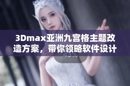 3Dmax亚洲九宫格主题改造方案，带你领略软件设计的魅力