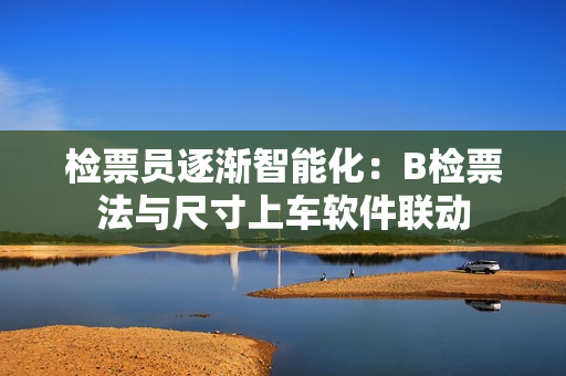 检票员逐渐智能化：B检票法与尺寸上车软件联动