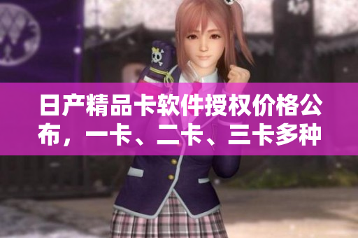 日产精品卡软件授权价格公布，一卡、二卡、三卡多种选择，谁是最佳方案？