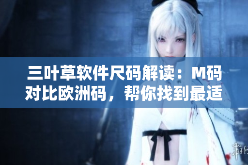 三叶草软件尺码解读：M码对比欧洲码，帮你找到最适合的尺寸