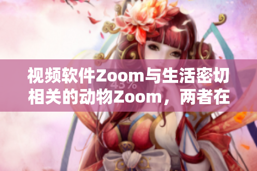 视频软件Zoom与生活密切相关的动物Zoom，两者在线沟通的背后揭秘