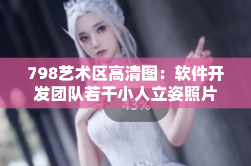 798艺术区高清图：软件开发团队若干小人立姿照片