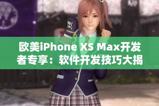 欧美iPhone XS Max开发者专享：软件开发技巧大揭秘
