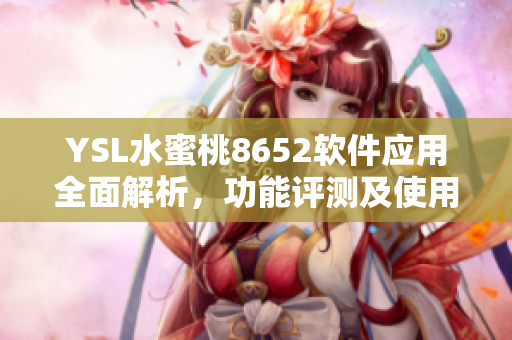 YSL水蜜桃8652软件应用全面解析，功能评测及使用技巧分享