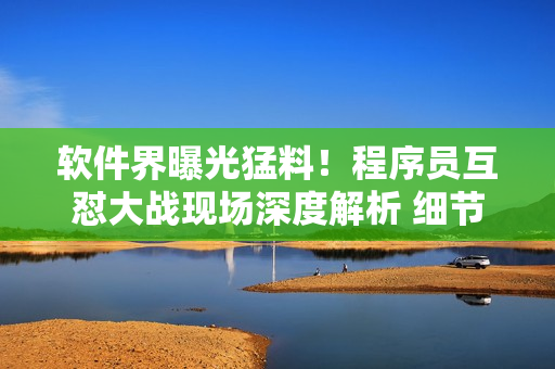 软件界曝光猛料！程序员互怼大战现场深度解析 细节曝光立即引发网友热议