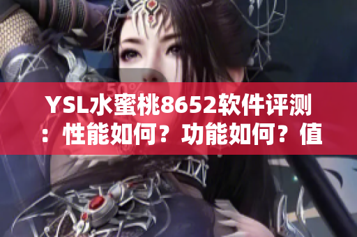YSL水蜜桃8652软件评测：性能如何？功能如何？值得购买吗？