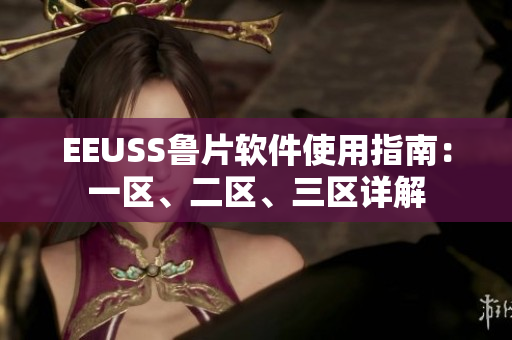 EEUSS鲁片软件使用指南：一区、二区、三区详解