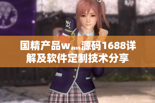 国精产品w灬源码1688详解及软件定制技术分享