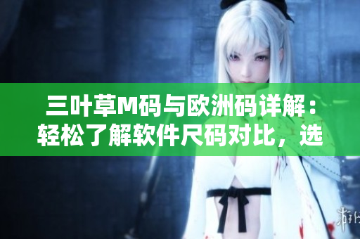 三叶草M码与欧洲码详解：轻松了解软件尺码对比，选购更便捷