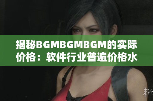 揭秘BGMBGMBGM的实际价格：软件行业普遍价格水平分析