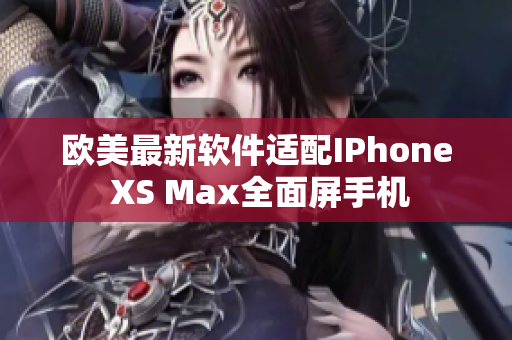 欧美最新软件适配IPhone XS Max全面屏手机