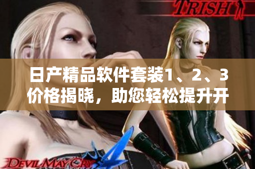 日产精品软件套装1、2、3价格揭晓，助您轻松提升开发效率