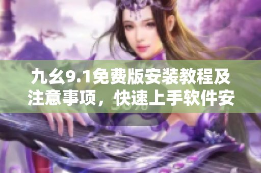九幺9.1免费版安装教程及注意事项，快速上手软件安装指南