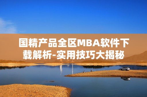 国精产品全区MBA软件下载解析-实用技巧大揭秘