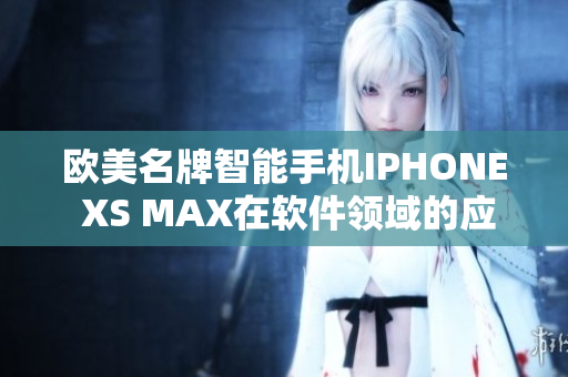 欧美名牌智能手机IPHONE XS MAX在软件领域的应用div