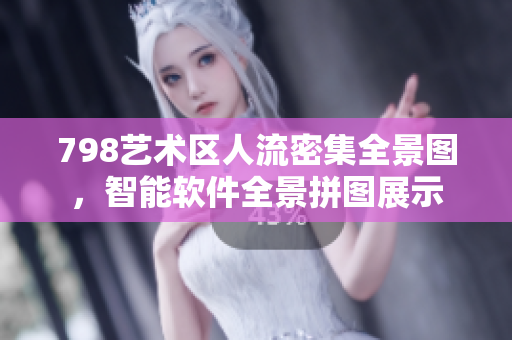 798艺术区人流密集全景图，智能软件全景拼图展示