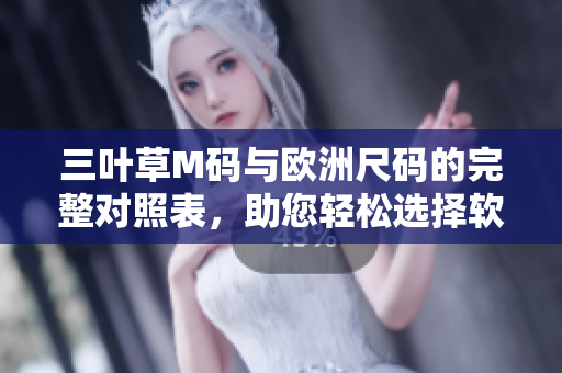 三叶草M码与欧洲尺码的完整对照表，助您轻松选择软件开发者工作服