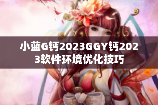 小蓝G钙2023GGY钙2023软件环境优化技巧