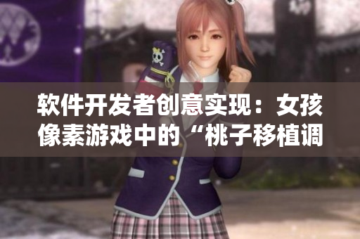 软件开发者创意实现：女孩像素游戏中的“桃子移植调养”系统优化