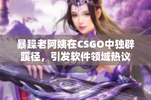 暴躁老阿姨在CSGO中独辟蹊径，引发软件领域热议