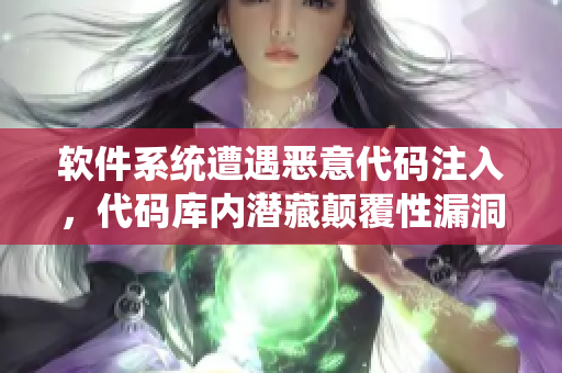 软件系统遭遇恶意代码注入，代码库内潜藏颠覆性漏洞