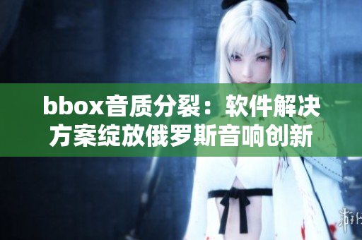 bbox音质分裂：软件解决方案绽放俄罗斯音响创新