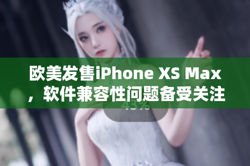 欧美发售iPhone XS Max，软件兼容性问题备受关注