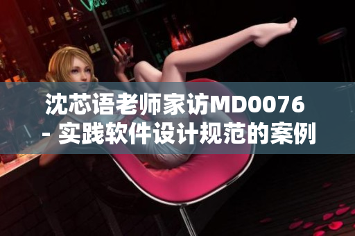 沈芯语老师家访MD0076 - 实践软件设计规范的案例分析