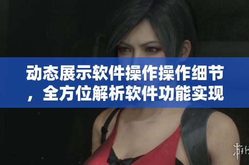 动态展示软件操作操作细节，全方位解析软件功能实现