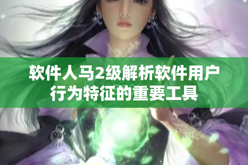软件人马2级解析软件用户行为特征的重要工具