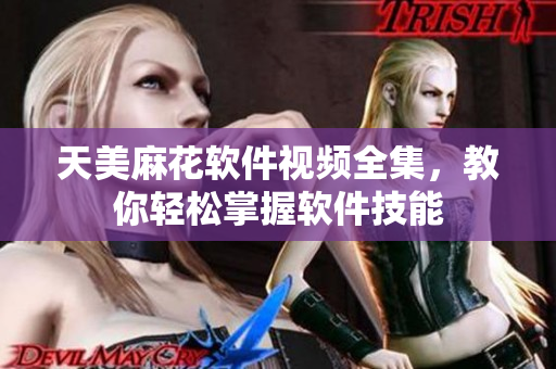 天美麻花软件视频全集，教你轻松掌握软件技能