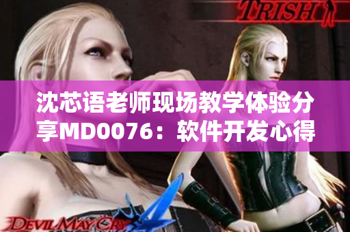 沈芯语老师现场教学体验分享MD0076：软件开发心得分享