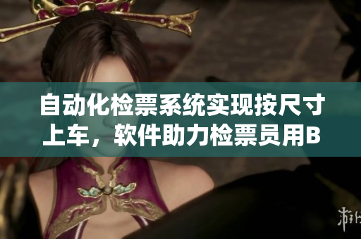 自动化检票系统实现按尺寸上车，软件助力检票员用B检票