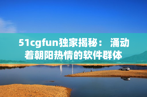 51cgfun独家揭秘： 涌动着朝阳热情的软件群体