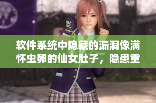 软件系统中隐藏的漏洞像满怀虫卵的仙女肚子，隐患重重，时刻准备孵化风险
