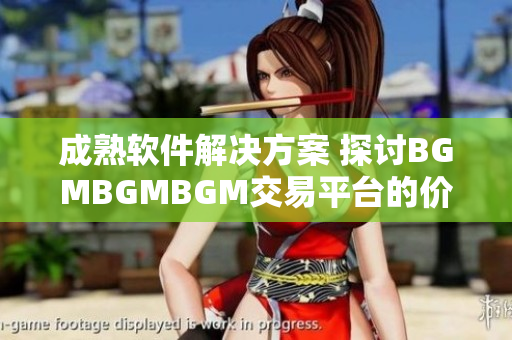 成熟软件解决方案 探讨BGMBGMBGM交易平台的价格问题