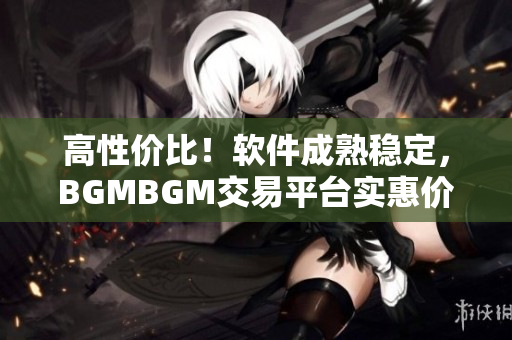 高性价比！软件成熟稳定，BGMBGM交易平台实惠价格揭秘