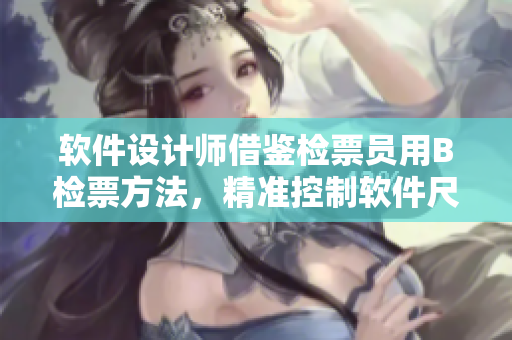 软件设计师借鉴检票员用B检票方法，精准控制软件尺寸并实现高效上车