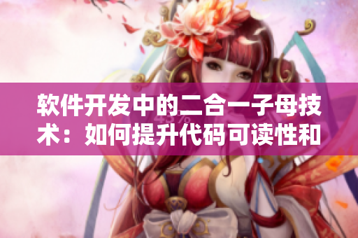 软件开发中的二合一子母技术：如何提升代码可读性和效率？