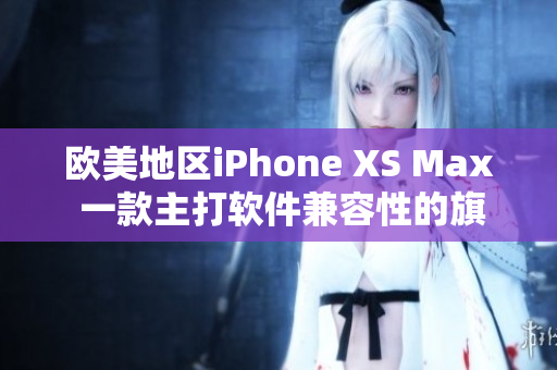 欧美地区iPhone XS Max 一款主打软件兼容性的旗舰手机
